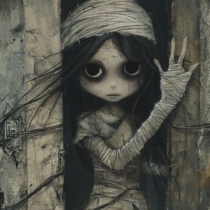 Halloween mask-making in Cork