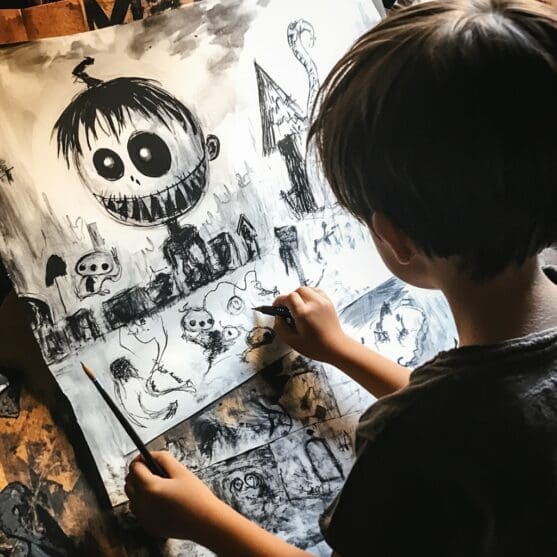Halloween Art Camp for Kids at Clasac, Clontarf