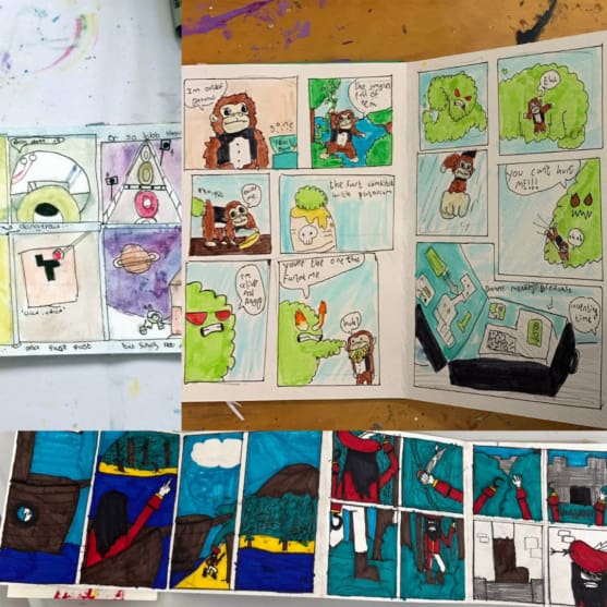 Comics Camp for Teens at Marina Market, Cork